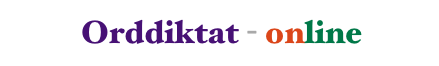  Orddiktat - online